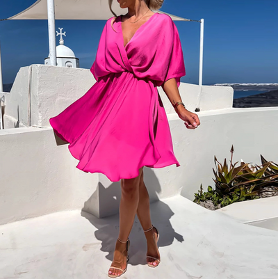 Vestido Elegante Rosa para Brillar en Cualquier Ocasión