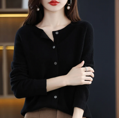 Luxora™ | Cárdigan Gebuttonde Elegante para un Look Estiloso