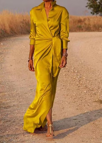Vestido de Camisa Elegante para Mujer - Perfecto para Fiesta