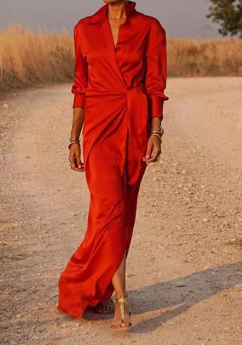 Vestido de Camisa Elegante para Mujer - Perfecto para Fiesta