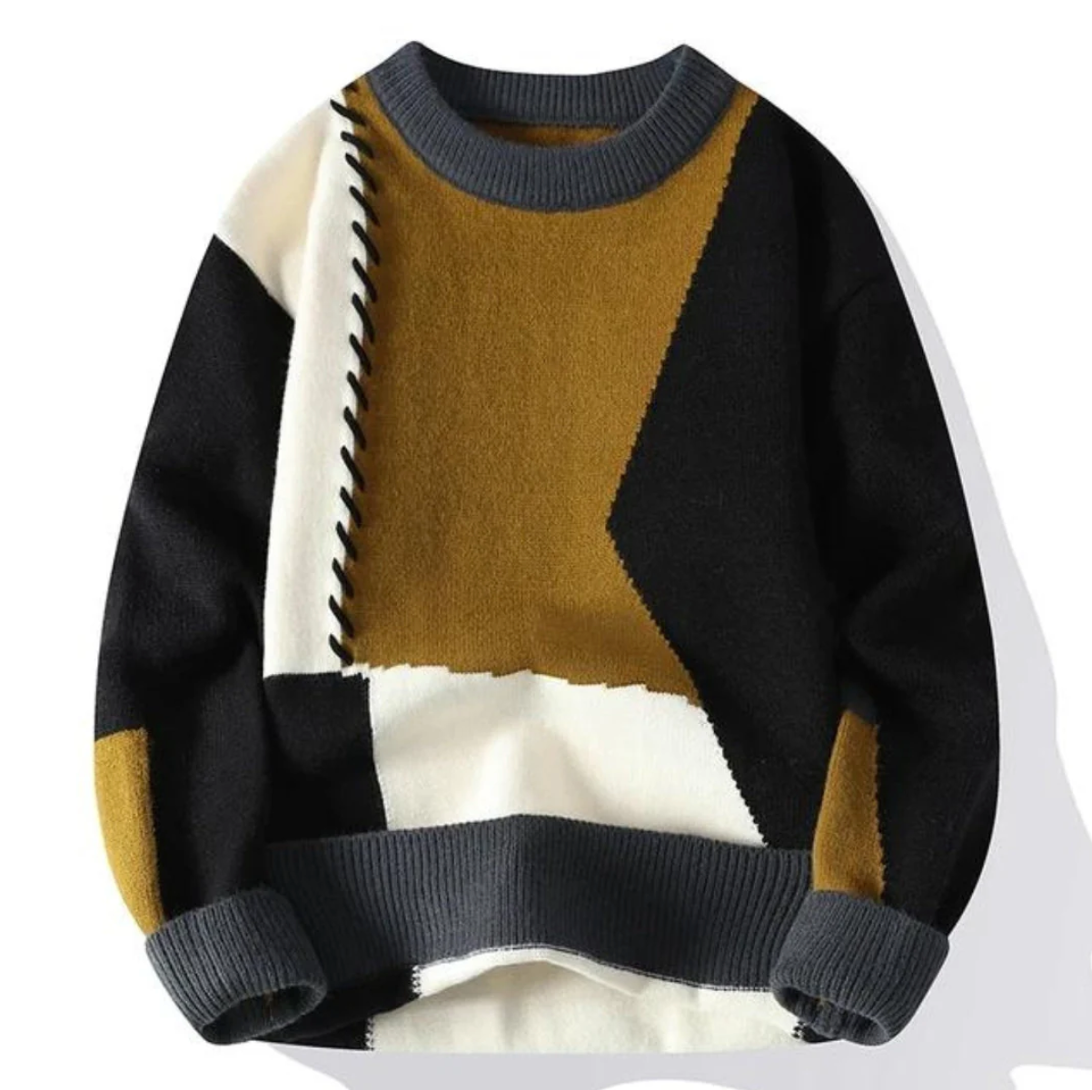 Anders™ | Sudadera con Patchwork