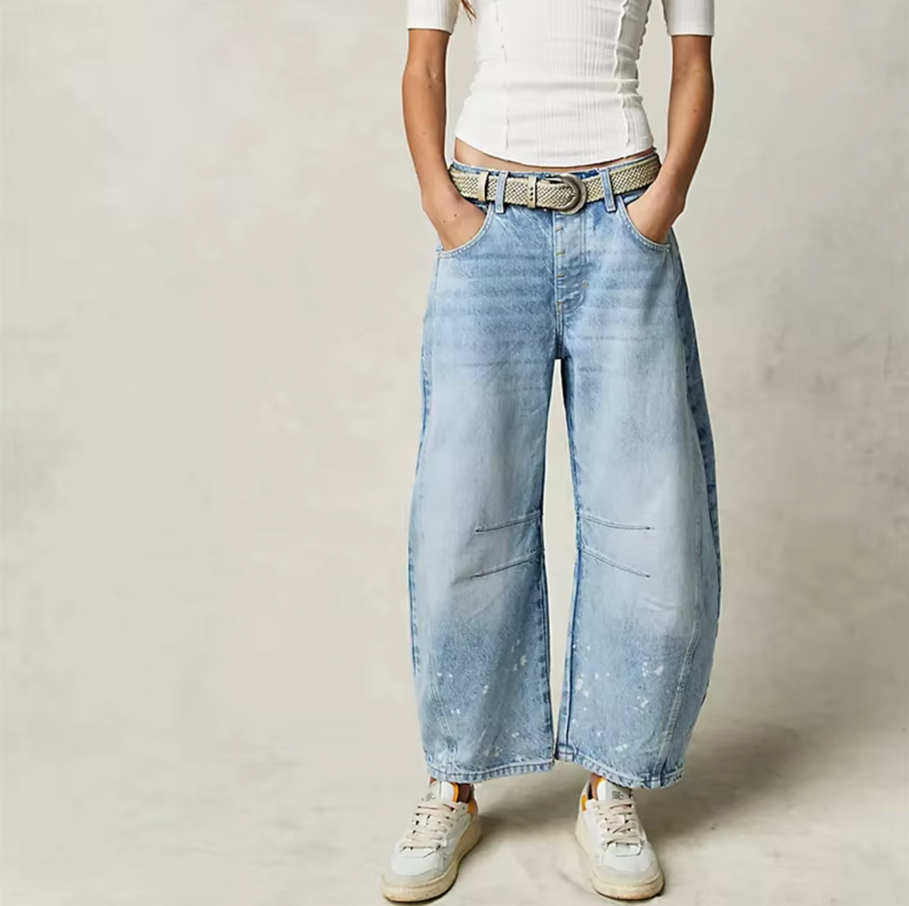 Pantalones vaqueros baggy retro