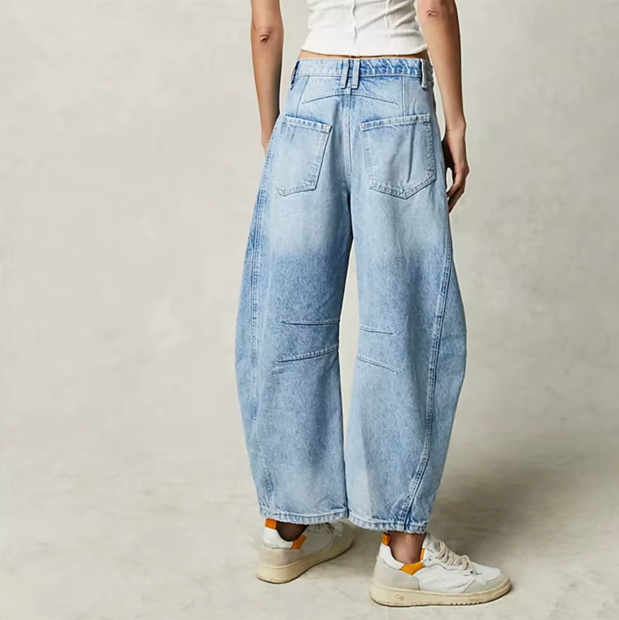 Pantalones vaqueros baggy retro