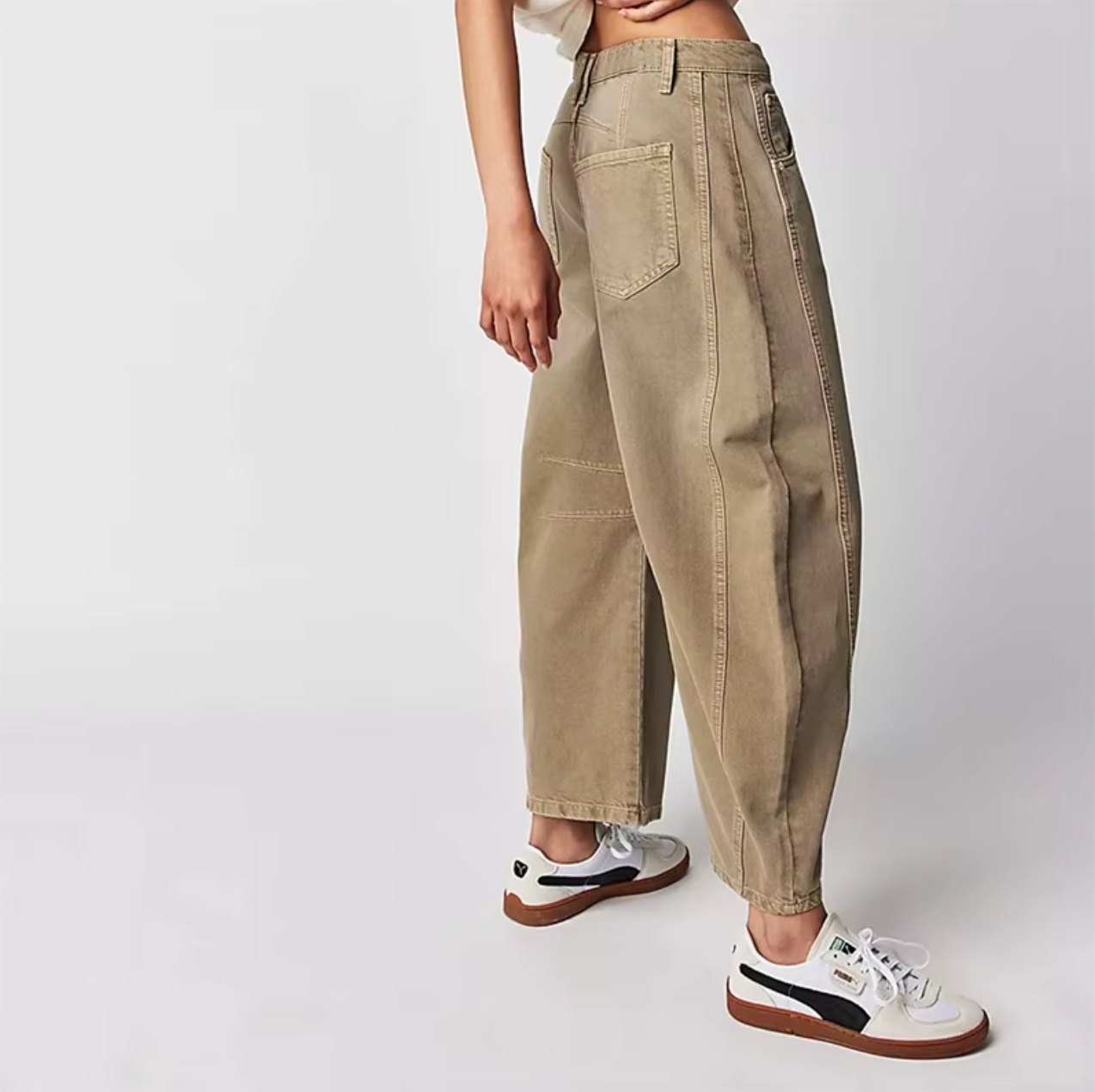 Pantalones vaqueros baggy retro