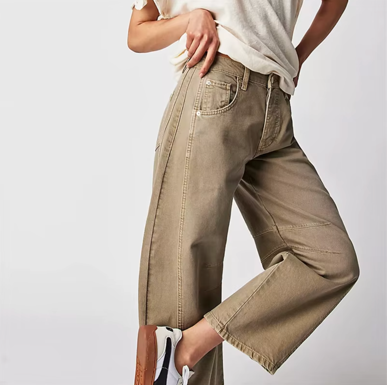 Pantalones vaqueros baggy retro