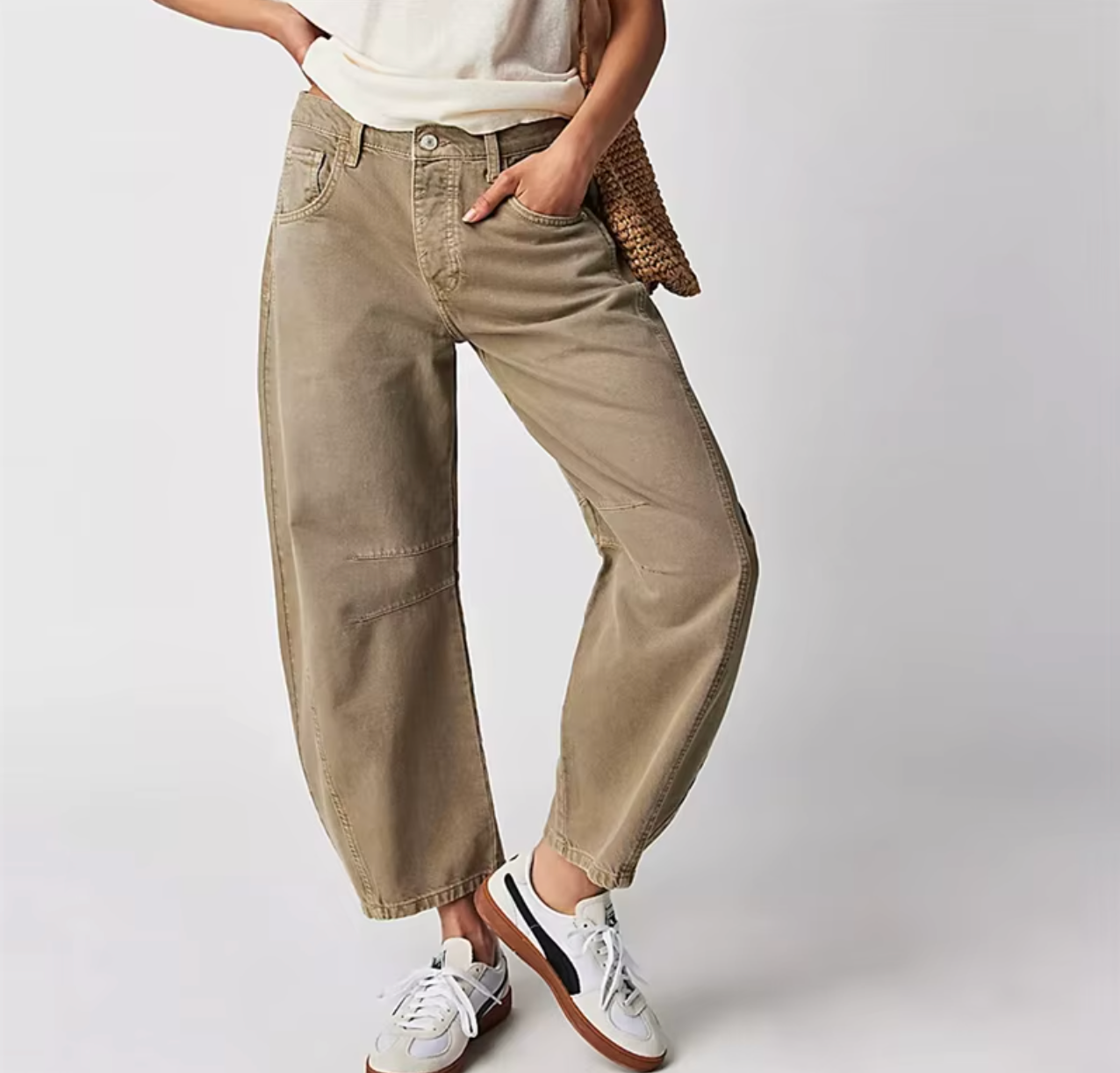 Pantalones vaqueros baggy retro