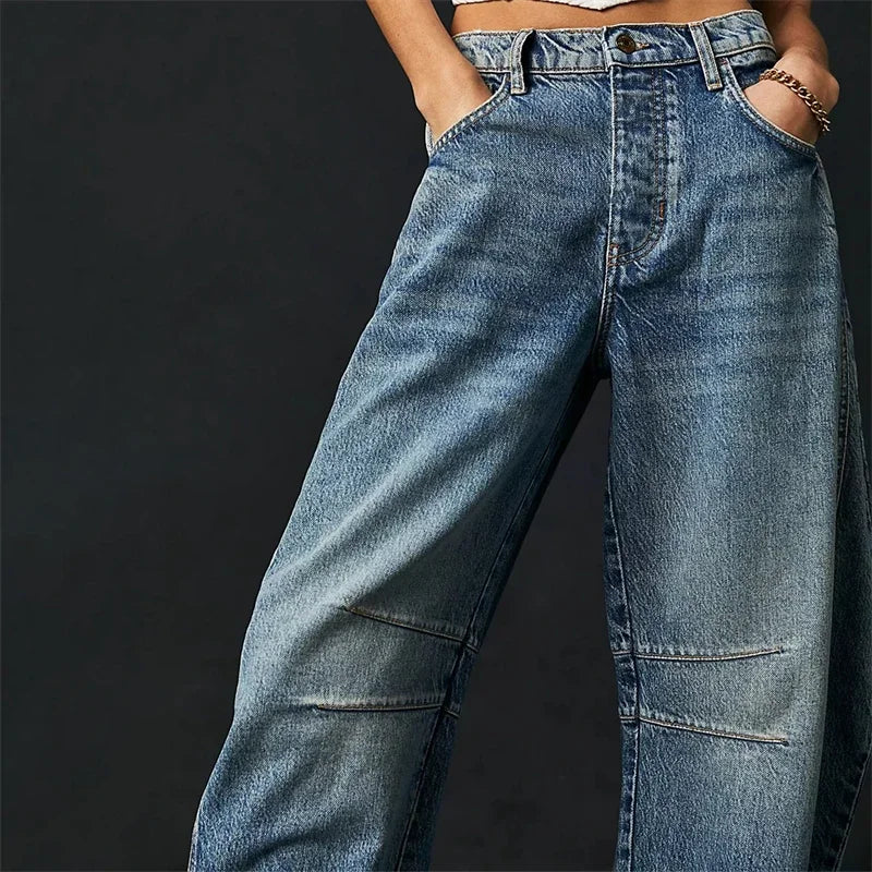 Pantalones vaqueros baggy retro