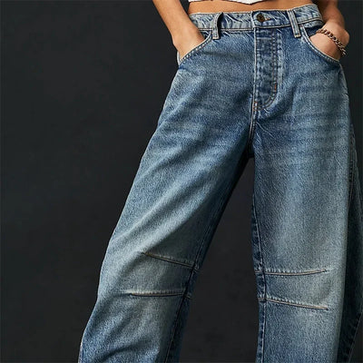 Pantalones vaqueros baggy retro