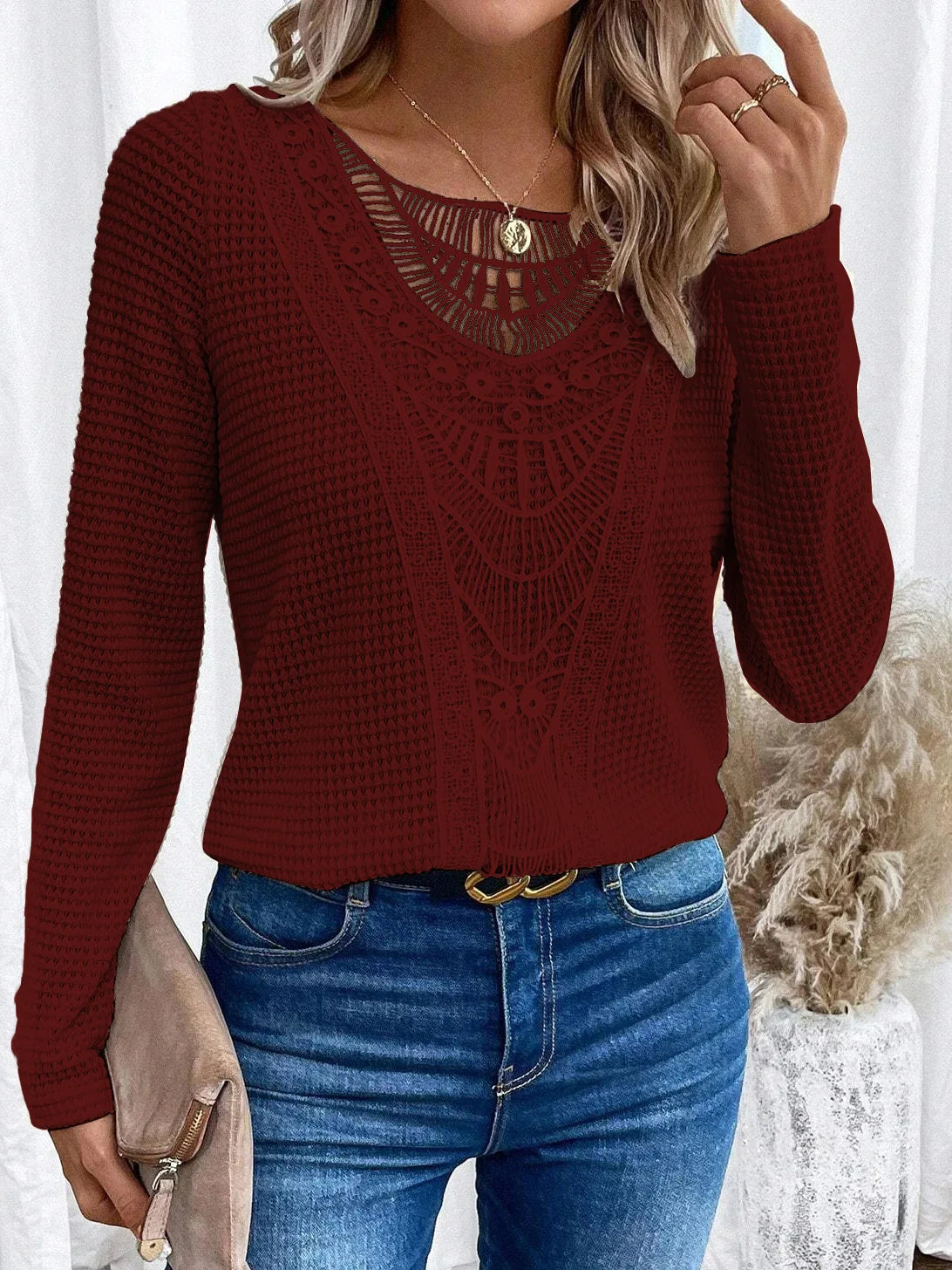 Mel | Suéter de Merino Klassisk Elegante para un Estilo Atemporal