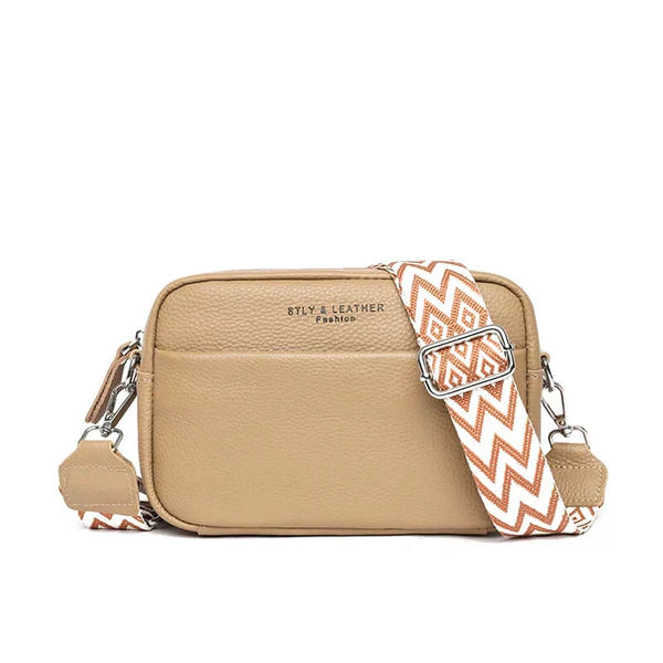 Bolso bandolera de piel chic de París