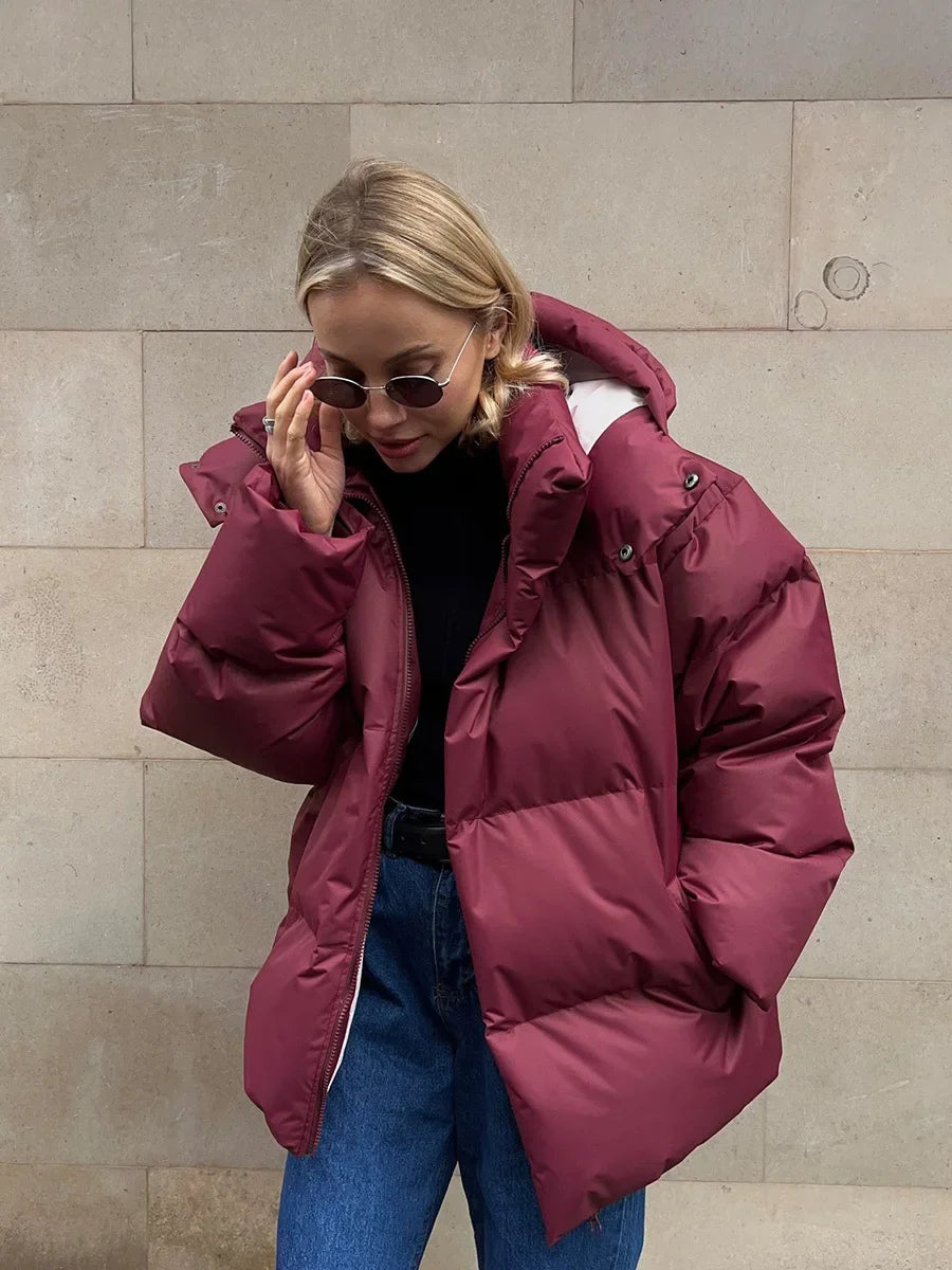 Noemi | Abrigo femenino de estilo retro americano para un look urbano chic