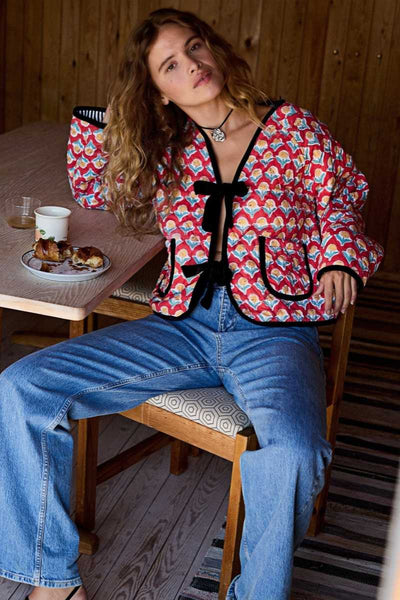 Chaqueta Suvanna - Naranja Sangría
