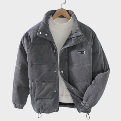 Samuel - Chaqueta de terciopelo tricotada cálida y elegante