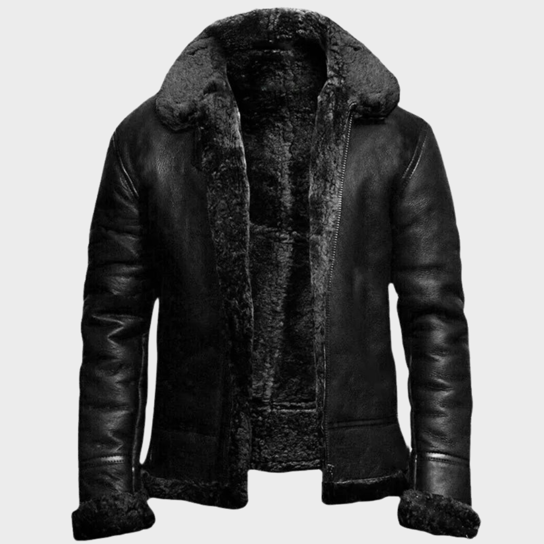 RIVI™ | Chaqueta de invierno de cuero