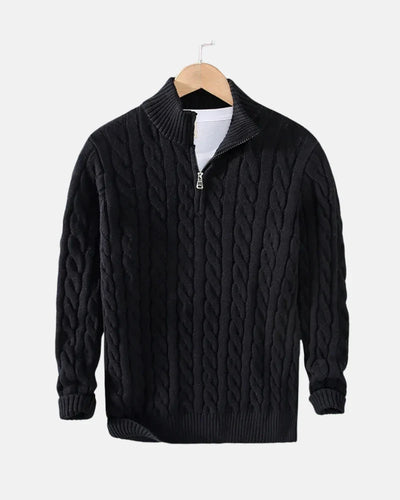 Suéter de Algodón Knit Estiloso Álvaro para Máximo Conforto