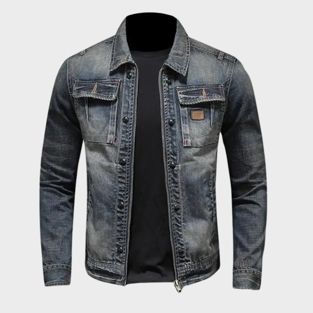 Fabien | Chaqueta de mezclilla retro