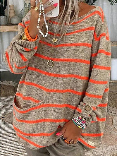 Maglione a righe chic di Leonie