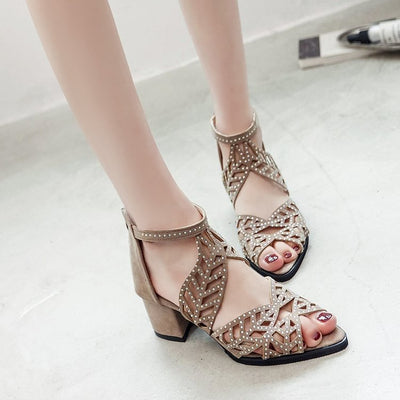 Lovi | Elegante botas de tacón Boho para un look a la moda