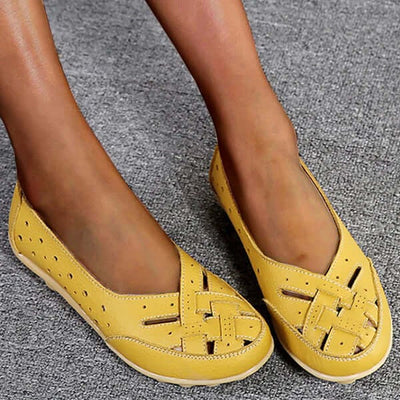 Yannah | Exquisitos mocasines de cuero para una apariencia elegante