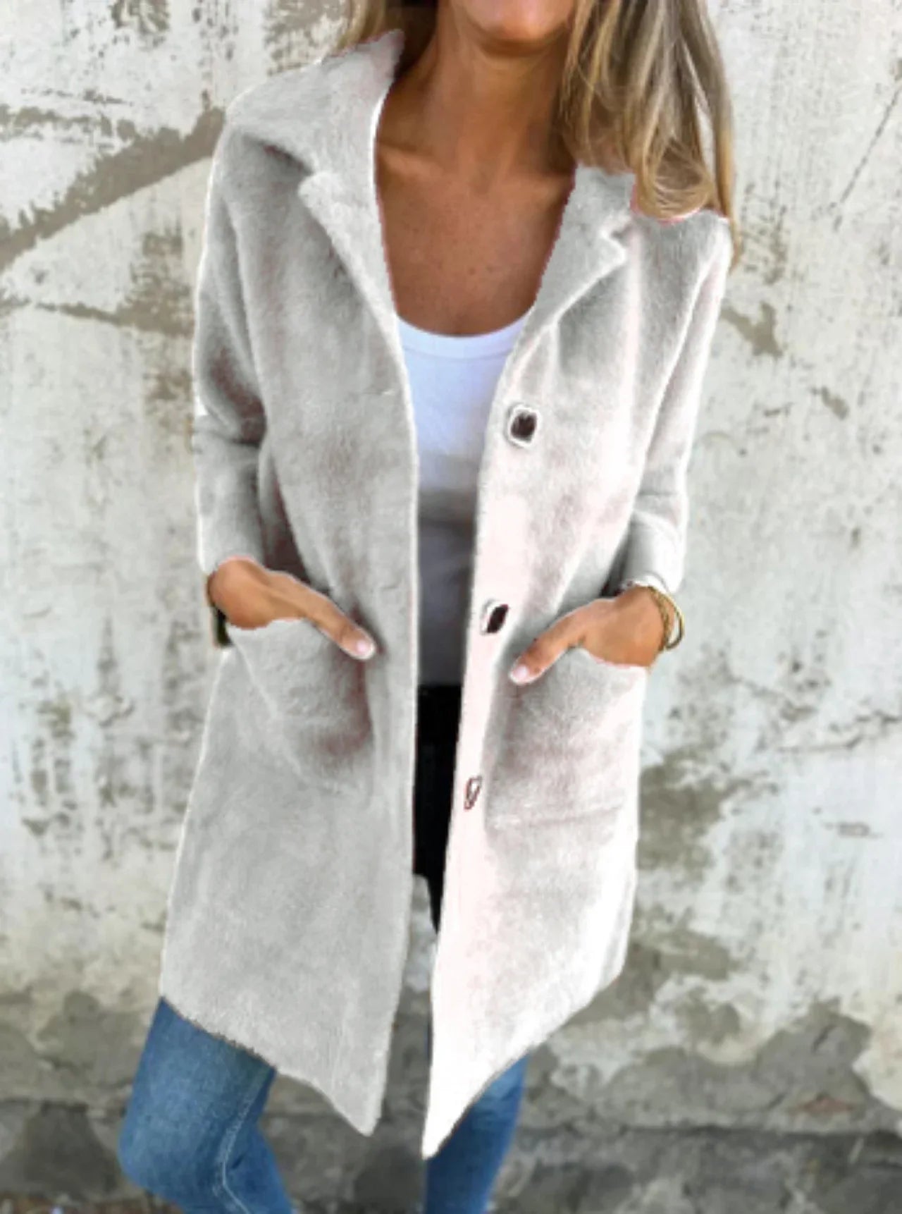 Cansy™ - Abrigo largo casual para el otoño