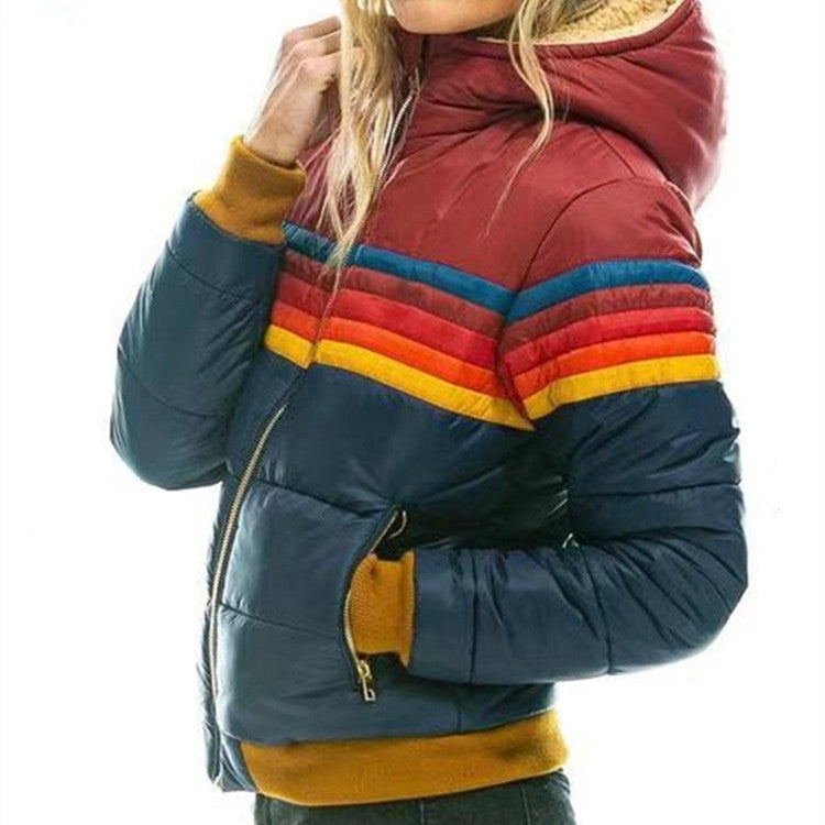 Chaqueta con capucha de felpa Santa Lucia™