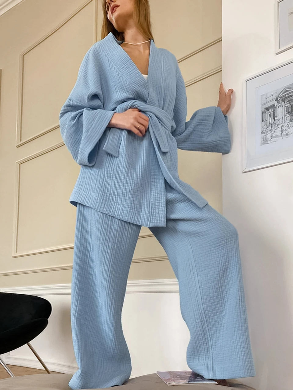 Nadema™ - Comfortable Kimono Set