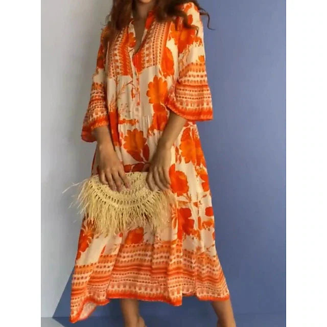 Vestito swing femminile alla moda