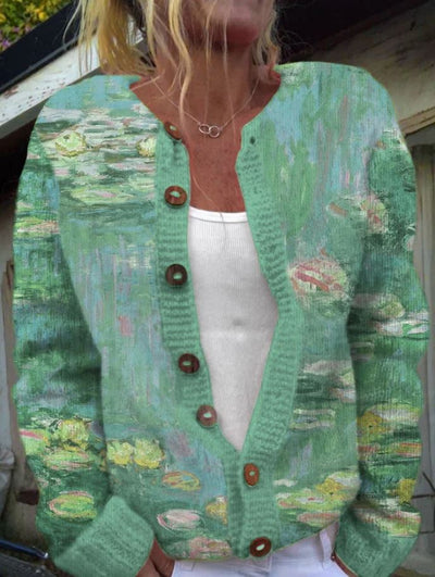 Chaleco verde elegante de Anwen