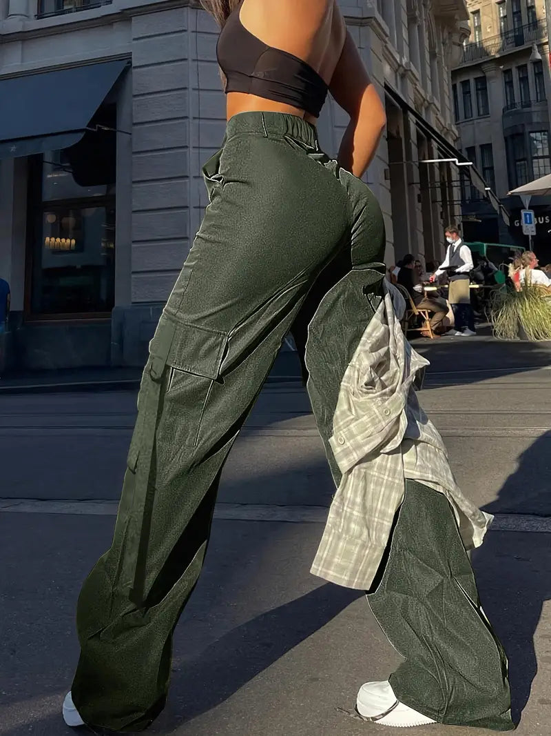 Pantalones Cargo Chic para Mujer - Estilo y Comodidad en Uno