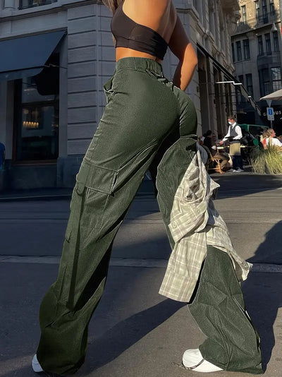 Pantalones Cargo Chic para Mujer - Estilo y Comodidad en Uno