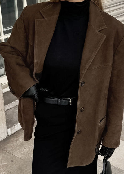 Chaqueta de ante cómoda - Mayte