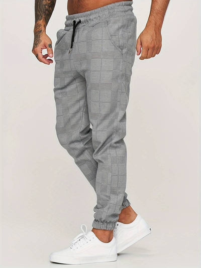 Stefano® - Stylische karierte Jogginghosen