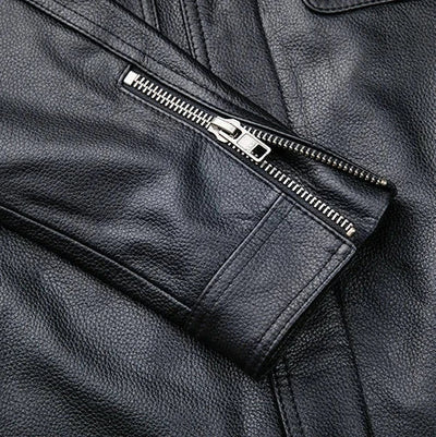 Elvis | Chaqueta de Cuero Genuino Vintage Outlaw