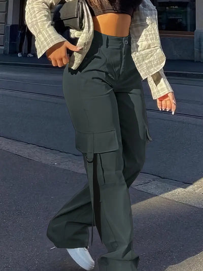 Pantalones Cargo Chic para Mujer - Estilo y Comodidad en Uno