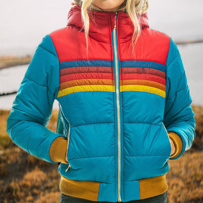 Chaqueta con capucha de felpa Santa Lucia™