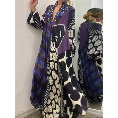 Vestido casual femenino con estilo chic