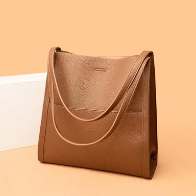 Frida - Elegante bolso bandolera de piel auténtica en colores vibrantes