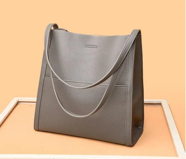 Frida - Elegante bolso bandolera de piel auténtica en colores vibrantes