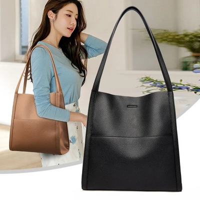 Frida - Elegante bolso bandolera de piel auténtica en colores vibrantes
