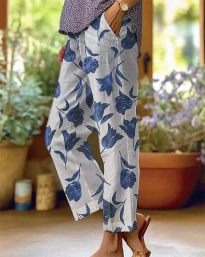 Pantalones Casuales Estampados Sam: Estilo y Comodidad para tu Día a Día