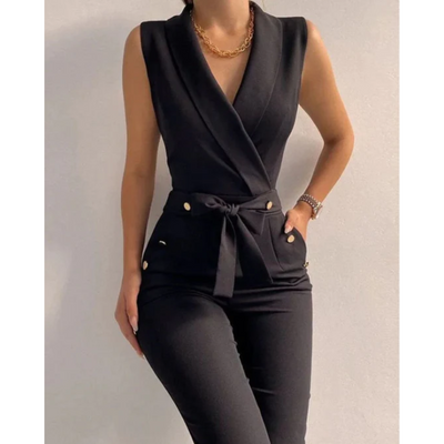 Maya | Elegante Mono Sin Mangas para Un Look Chic
