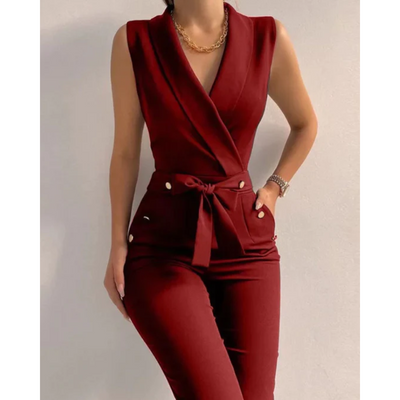 Maya | Elegante Mono Sin Mangas para Un Look Chic