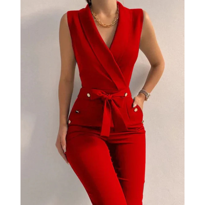 Maya | Elegante Mono Sin Mangas para Un Look Chic