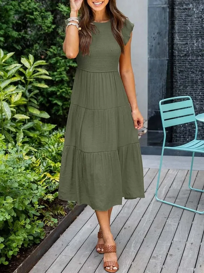 Deslumbrante Maxivestido de Verano