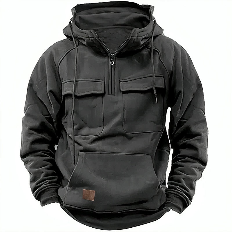 AKIN | Sudadera resistente con capucha y bolsillos