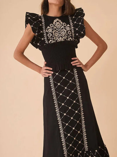 Conjunto Negro Elegante Ashley - Tu Estilo Sofisticado