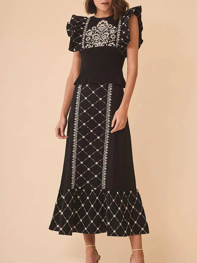 Conjunto Negro Elegante Ashley - Tu Estilo Sofisticado