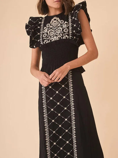 Conjunto Negro Elegante Ashley - Tu Estilo Sofisticado