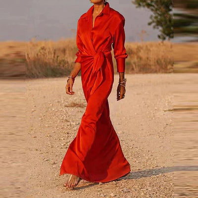 Vestido de Camisa Elegante para Mujer - Perfecto para Fiesta