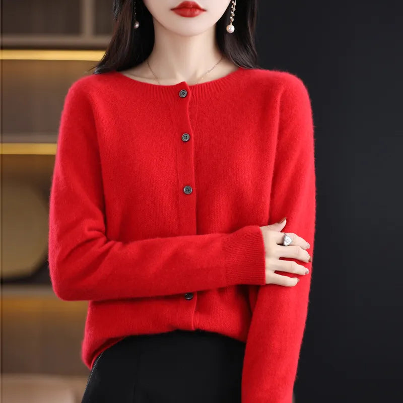 Luxora™ | Cárdigan Gebuttonde Elegante para un Look Estiloso